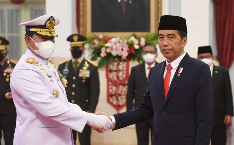 Laksamana Yudo Margono resmi dilantik Presiden Jokowi menjadi Panglima TNI